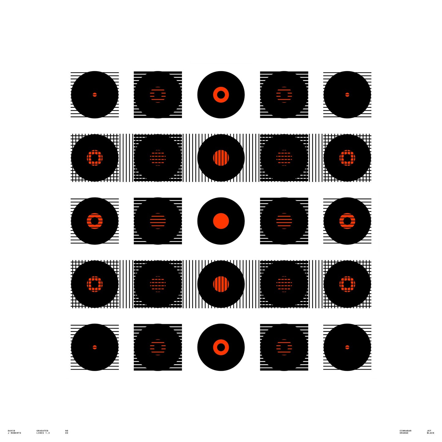 Gradated Lines 1.2, No.03